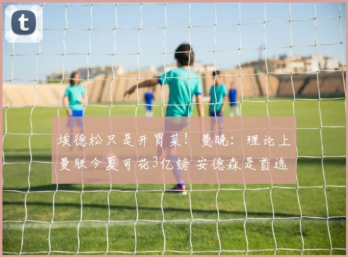 埃德松只是开胃菜！曼晚：理论上曼联今夏可花3亿镑 安德森是首选